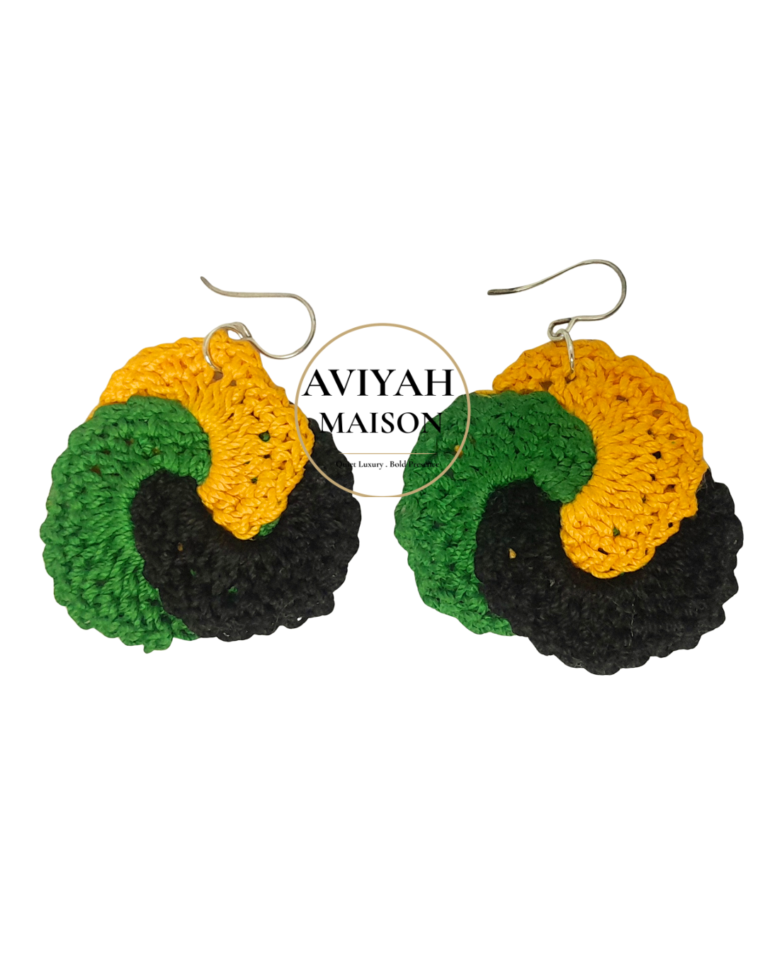 Jamaica Tri Circle Earrings