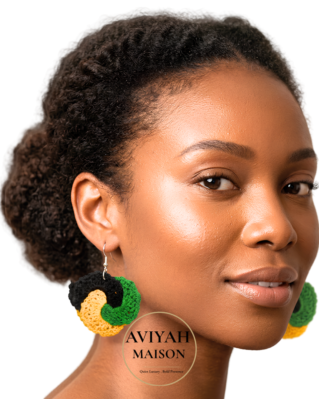 Jamaica Tri Circle Earrings